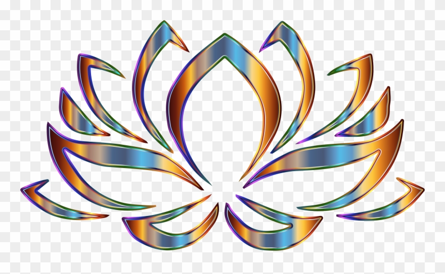 Lotus Clipart Buddhist - Lotus Flower Yoga - Png Download
