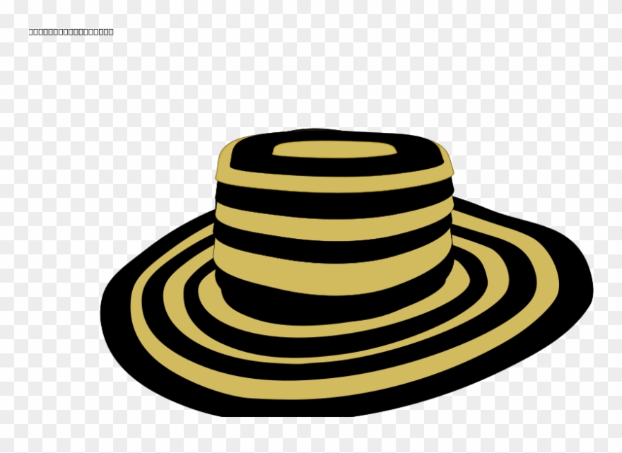 Sombrero Clipart, Vector Clip Art Online, Royalty Free - Sombrero Vueltiao Dibujo - Png Download