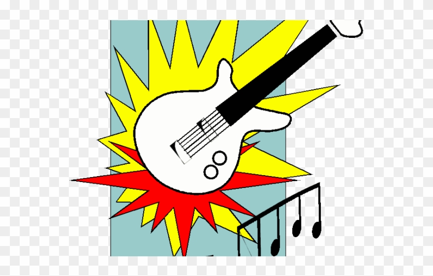 Rock Band Clipart - Rock And Roll Clip Art - Png Download