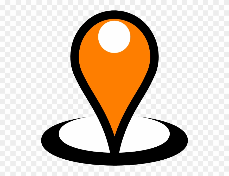 Localize Me Orange Marker Clip Art - Localize Png Transparent Png