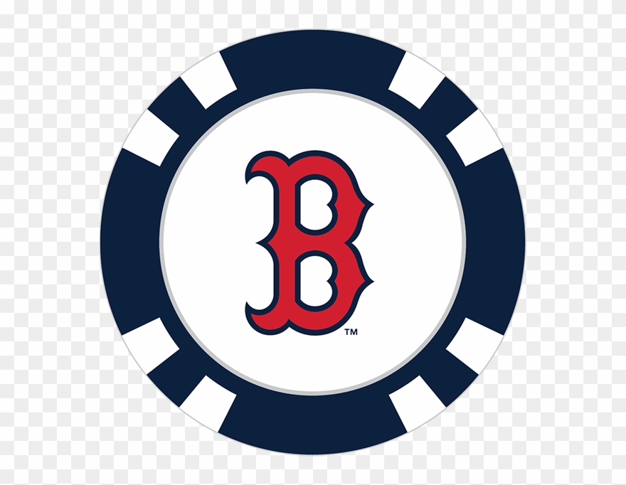 Boston Red Sox Poker Chip Ball Marker - New Orleans Saints Png Clipart