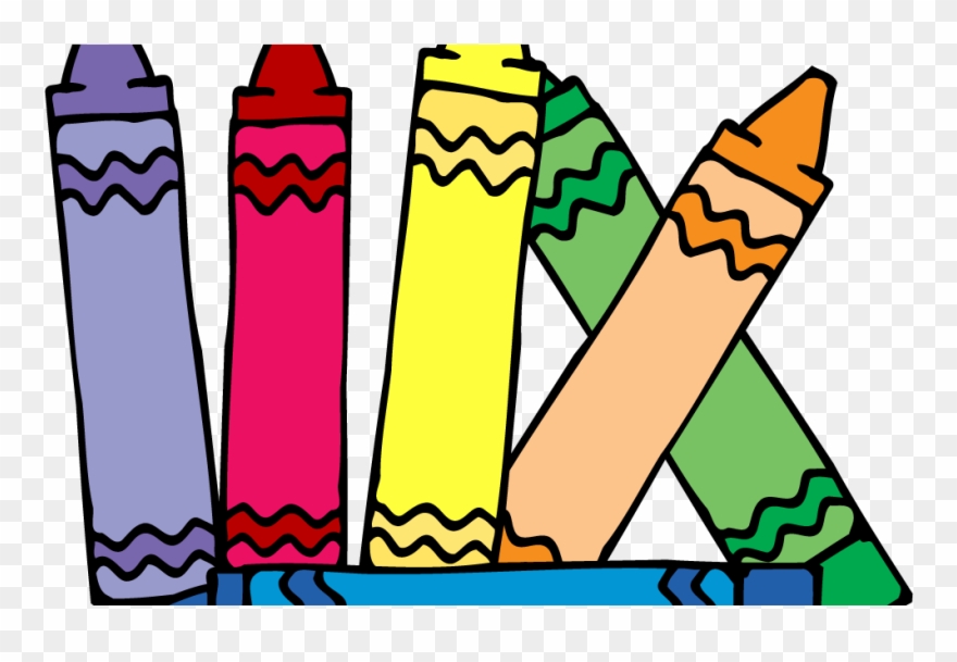 Kindergarten Crayons Button Up - Crayon Clipart Png Transparent Png