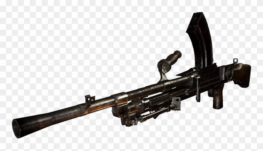 Bren Model Wwii - Cod Ww2 Bren Gun Clipart