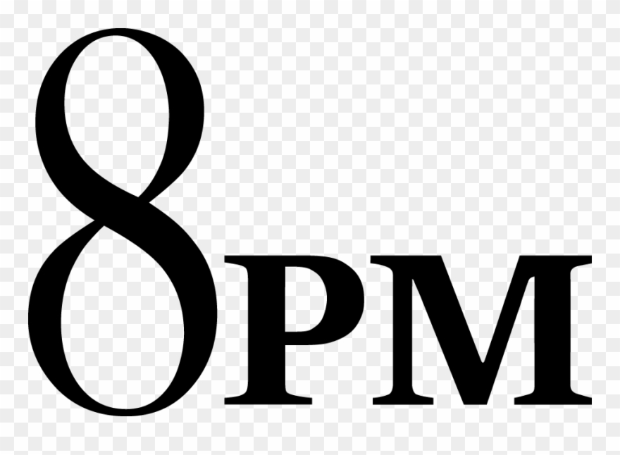 8pm Clipart