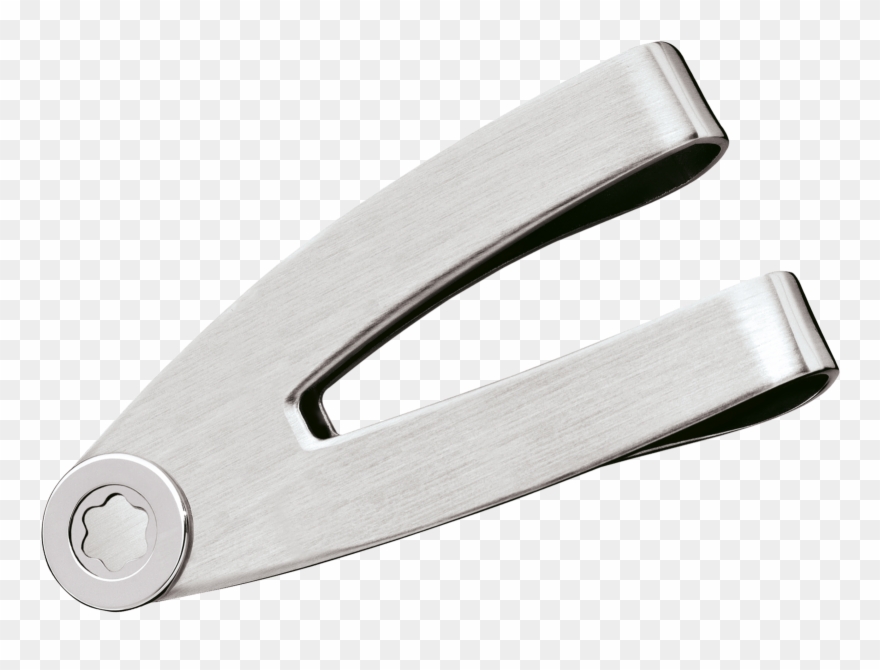 Montblanc Stainless Steel Money Clip - Png Download