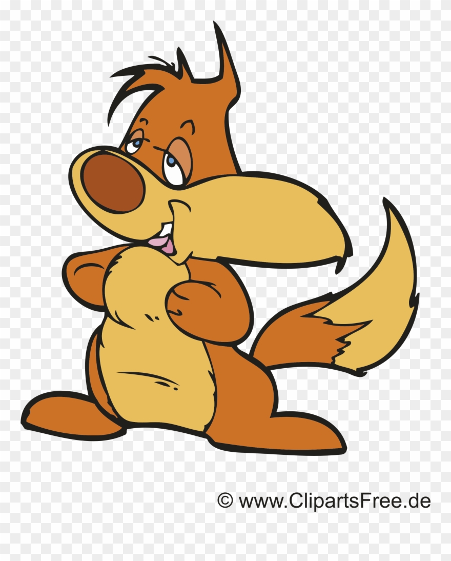 Écureuil Image Gratuite Animal Clipar - Cartoon - Png Download