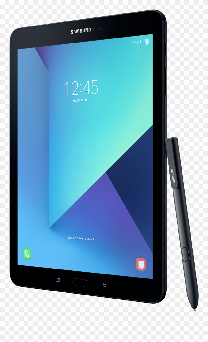 Png Original - Samsung Galaxy Tab S3 9.7 Inch Tablet W/ S Pen - Black Clipart