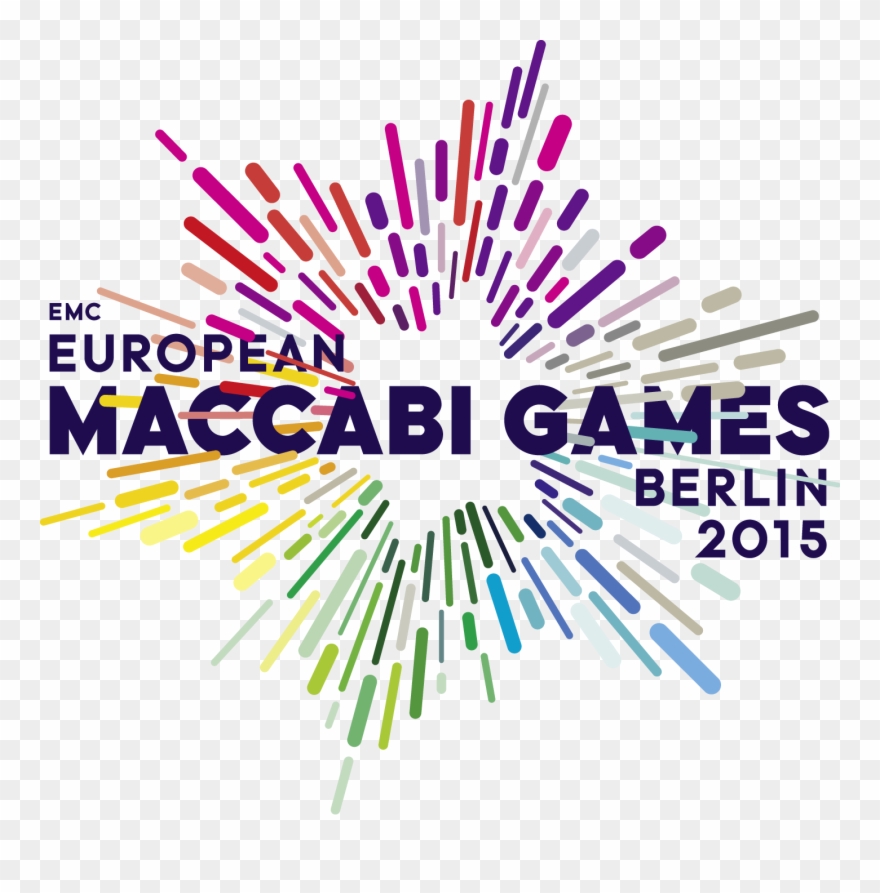 Emg2015 Logo In Full Size - European Maccabi Games 2015 Clipart