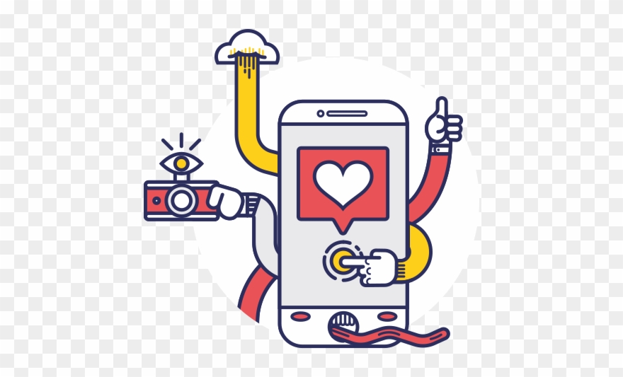 Social Media & Web Adv Clipart