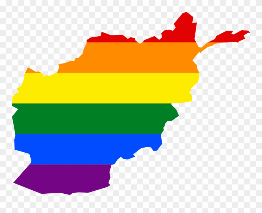 Afghanistan Simple Map Clipart