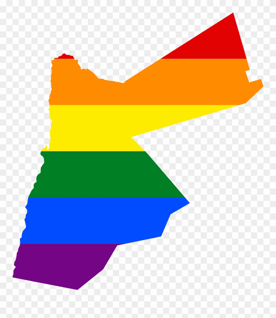 Jordan Flag Map Png Clipart