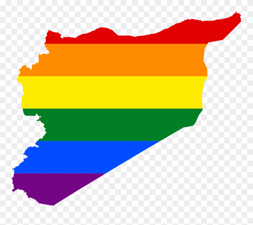 Syria On Map Png Clipart