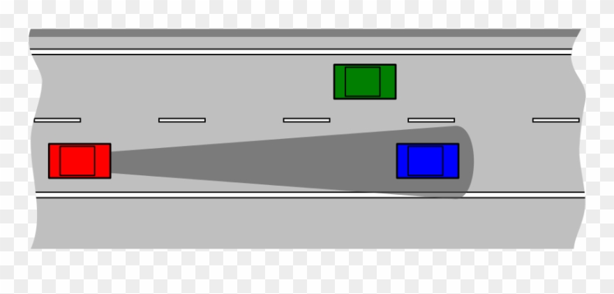 Adaptive Cruise Control - Autonomous Cruise Control System Clipart