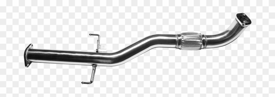 X1, 3" Turbo Exhaust Downpipe - Exhaust System Clipart