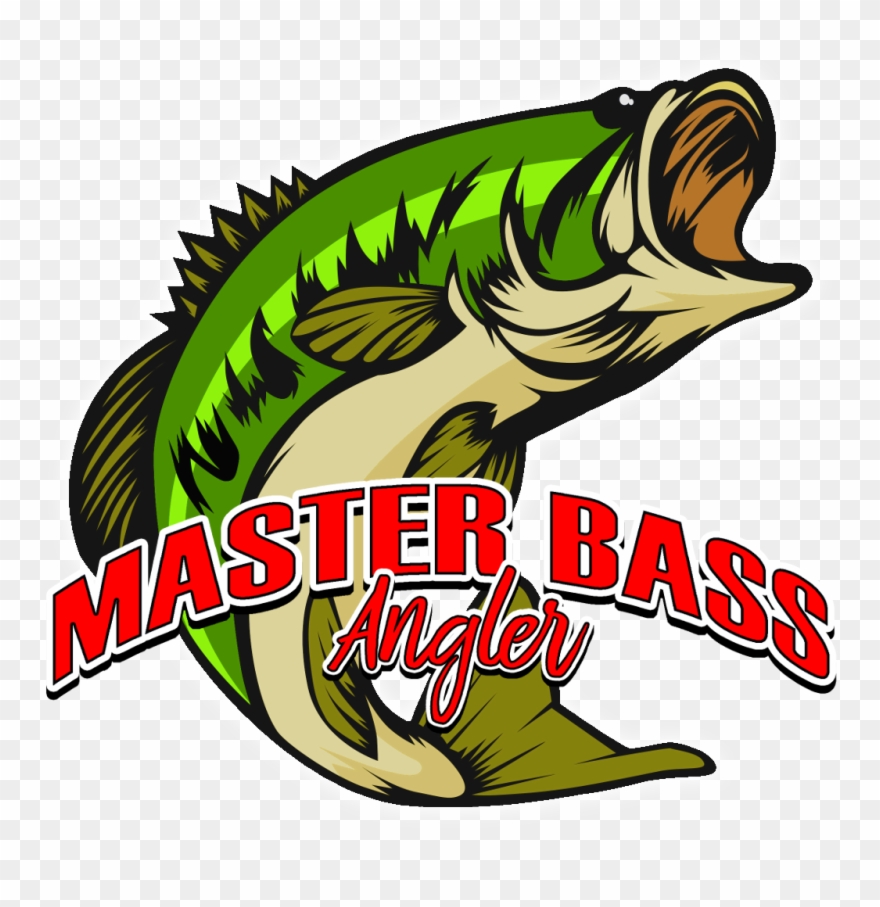 Logo - Bass Fishinggame Clipart