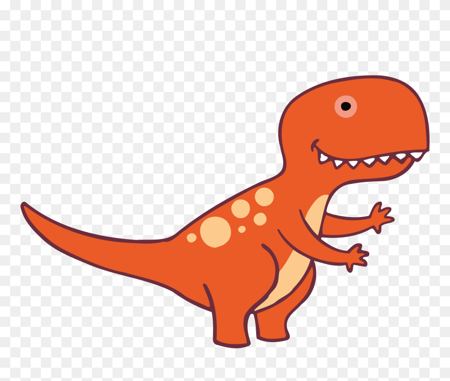 Dinosaur - Dinosaur Clipart Red - Png Download