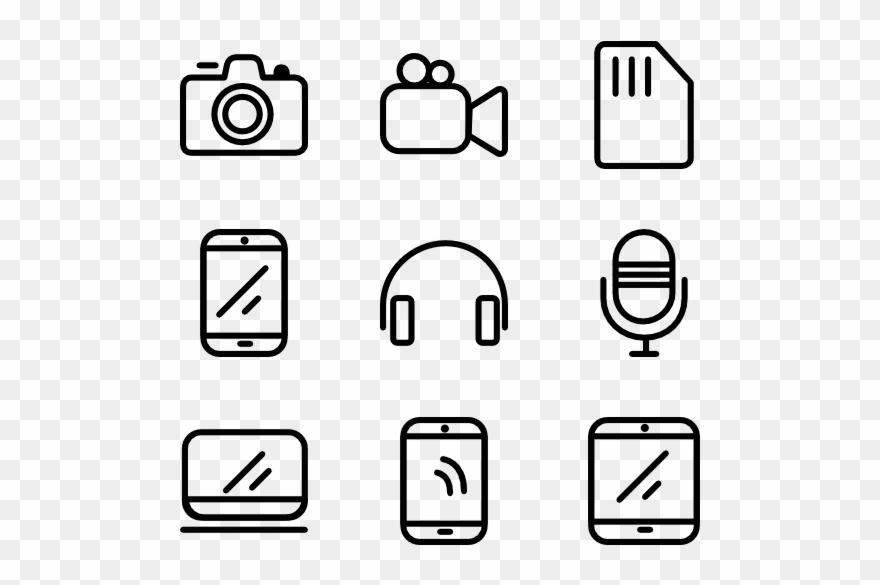 Desktop And Gadgets Assets - Device Icon Png Clipart