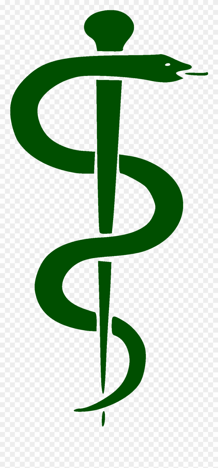 On 2018 >> Asclepio Simbolo Medicina Buone Idee In - Rod Of Asclepius Png Clipart