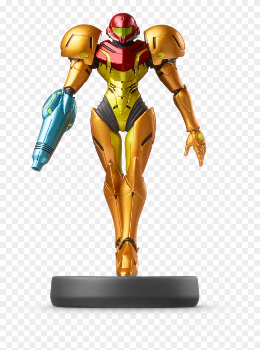 01 Of - Super Smash Bros Amiibo Samus Clipart