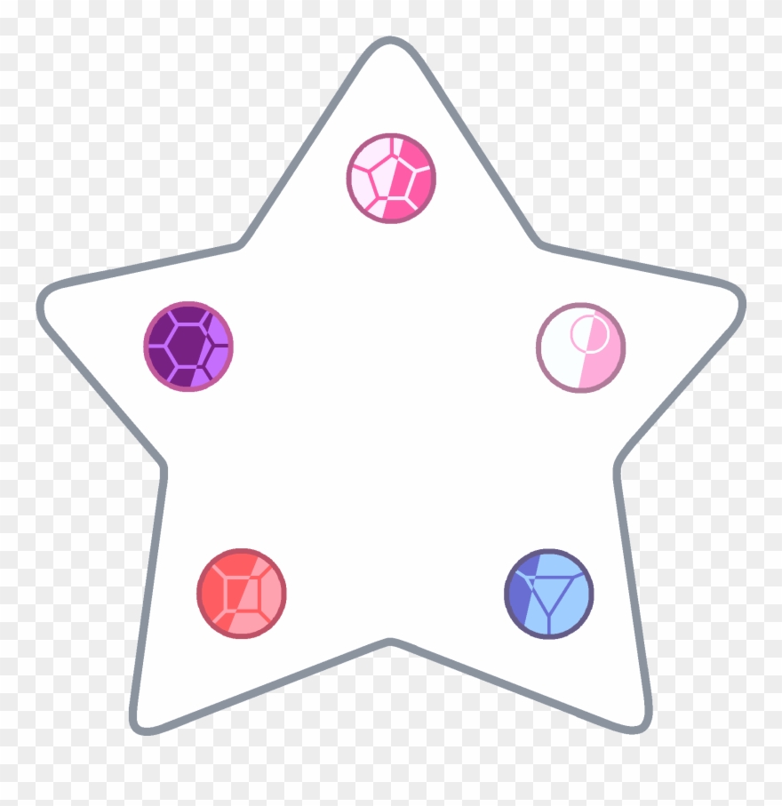 Gmc Parts Temple >> Steven Universe Main Crystal Gems - Steven Universe Crystal Gems Star Clipart