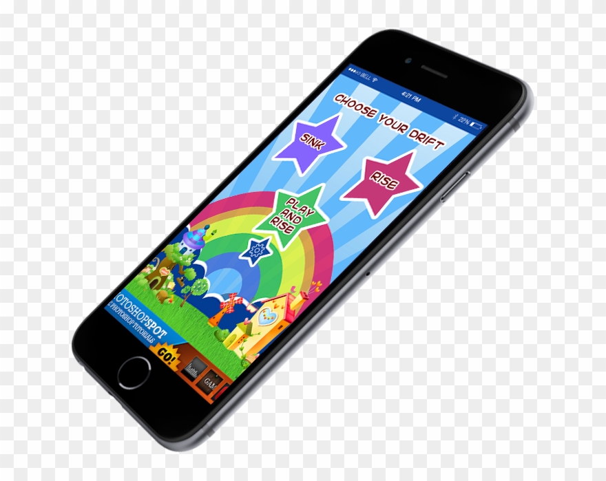 Kids Tiles Welcome Screen - Smartphone Clipart