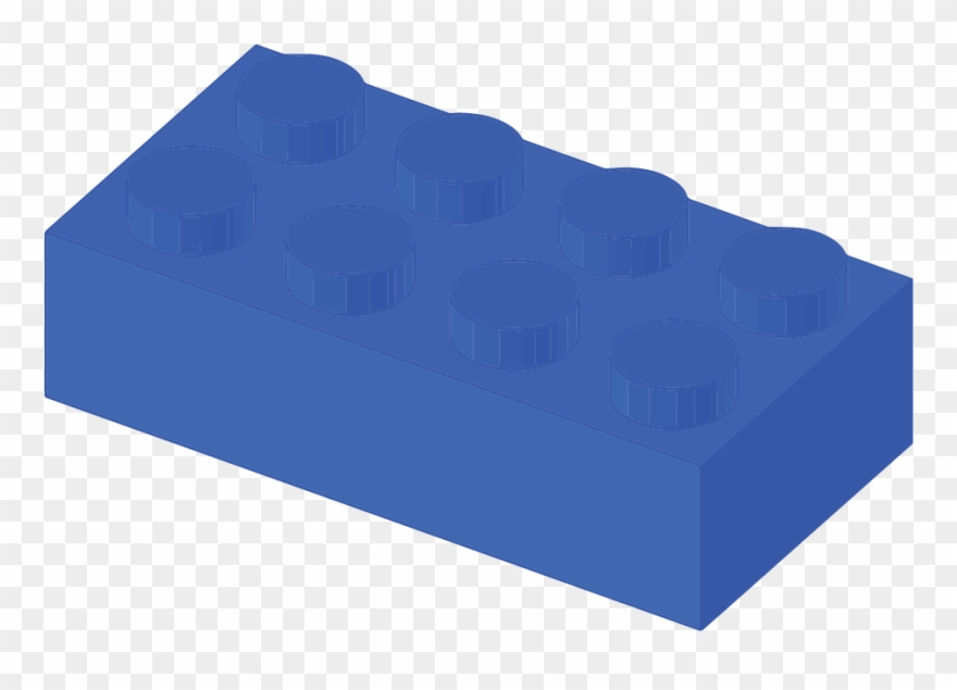 Pick Up The Blue Block - Animation Clipart