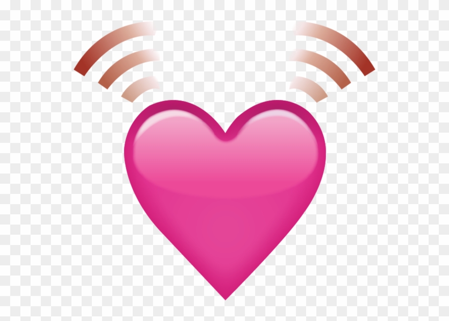 Related Wallpapers - Beating Heart Emoji Png Clipart