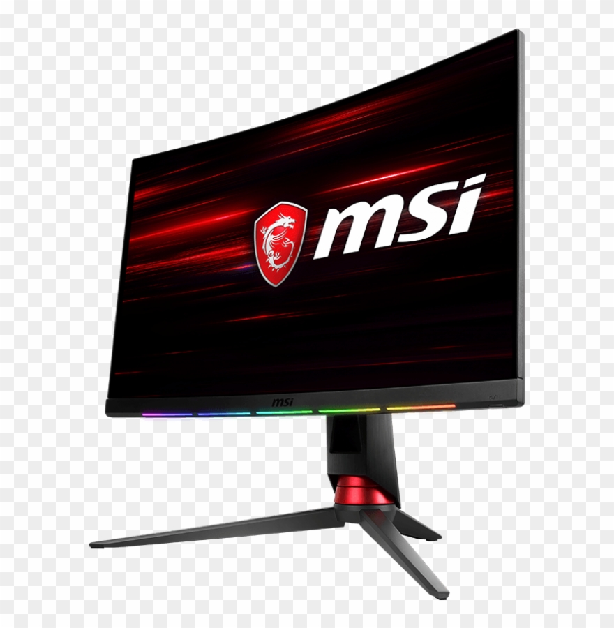 Msi Optix Mpg27c Black 27" Curved Fhd 1080p 1ms 144hz - Msi Optix Mpg27c 27 Curved Gaming Monitor Clipart