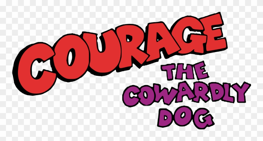 Courage The Cowardly Dog Logo Clipart