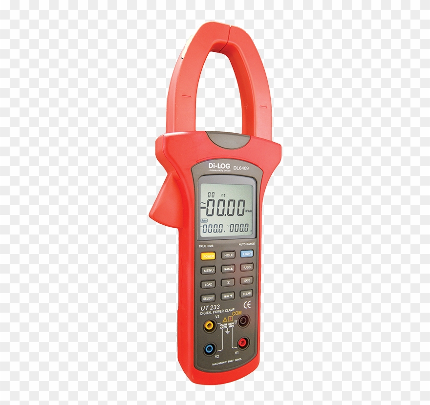 Dl6409 - Dilog Dl6409 - Digital Power Clamp Meter Clipart