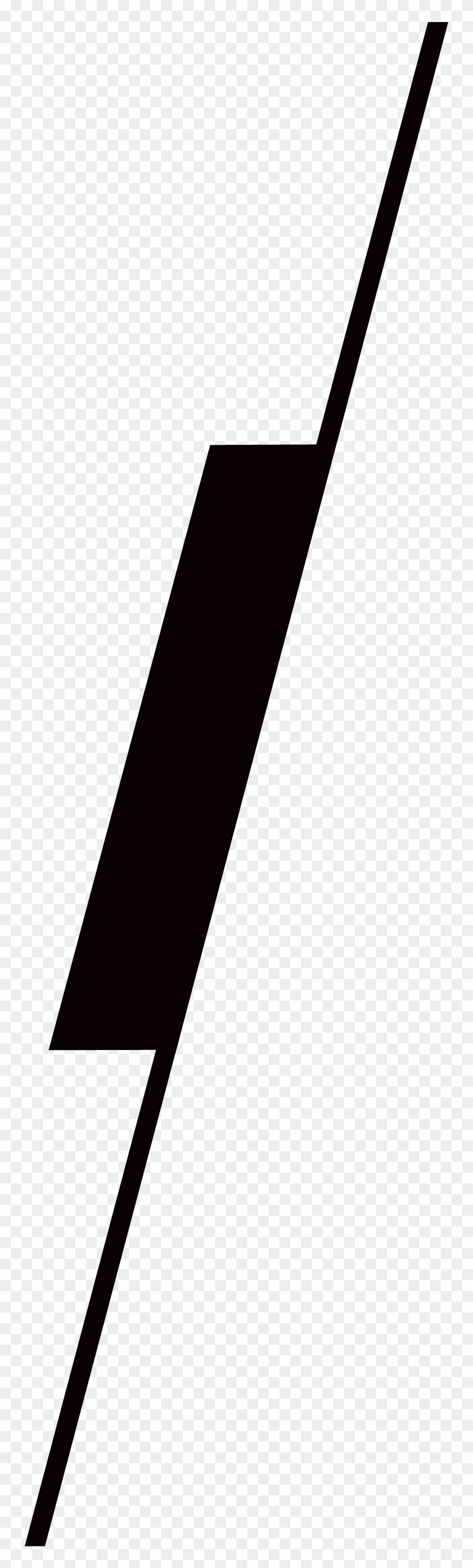 Headers Lower-slash - Slash Clipart