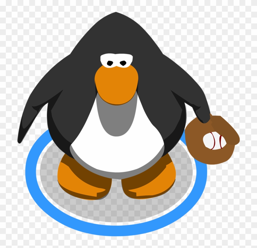 Baseball Glove In-game - Club Penguin Vuvuzela Clipart