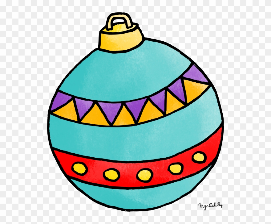 Pere Noel Traineau >> Dessins Thème De Noël Le Blog - Dessin Boule De Noël Clipart