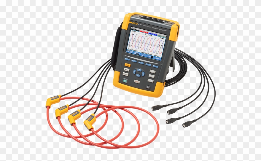From The Manufacturer - Fluke 438 Ii Power Quality And Motor Analyser Clipart