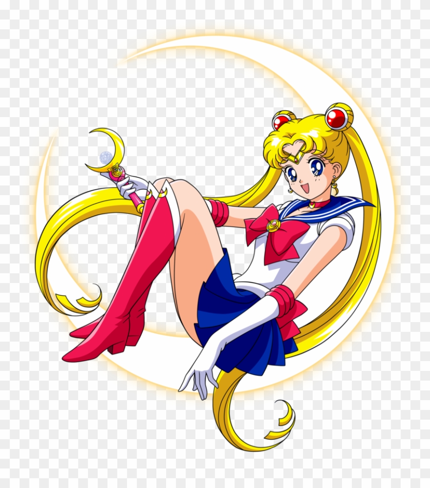 Black Ice Queen >> Image - Sailor Moon On The Moon Clipart