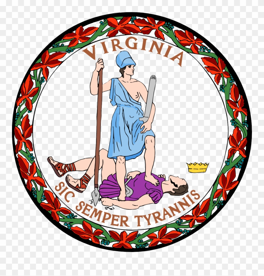 Download Virginia Eviction Notice Forms - Seal Of Virginia Clipart