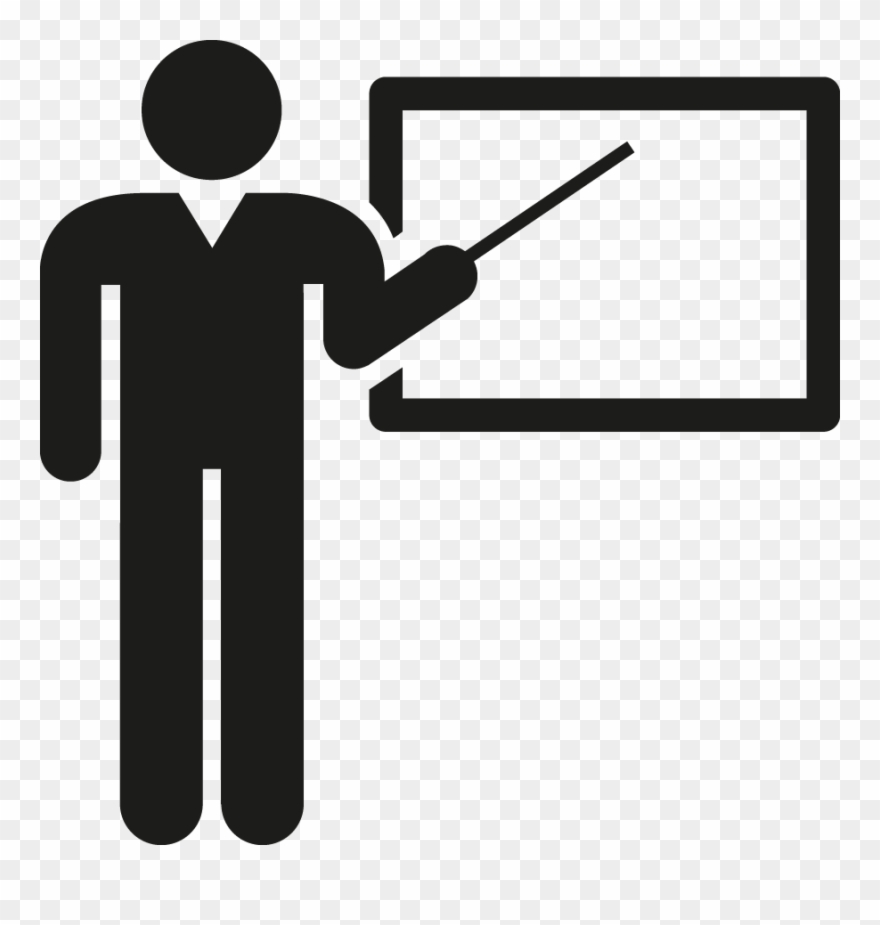 Poster Presentation - Teacher Icon Clipart
