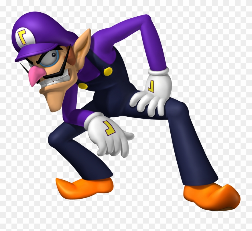 Mario Bros Waluigi Clipart