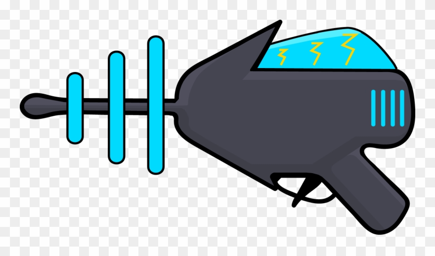 Tesla Arc Gun V2 Vector - Gun Clipart