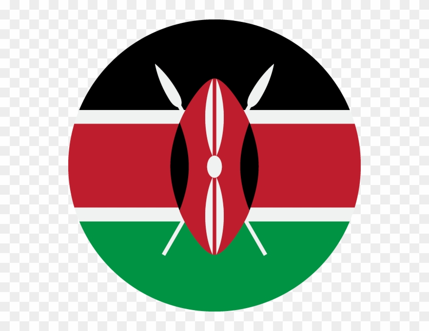 Swahili - Kenya Flag Icon Clipart