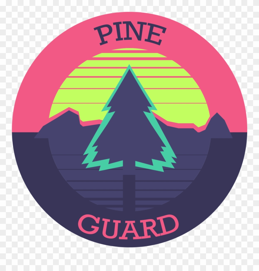 A Wild Pine Guard Design Appears - Circle Clipart