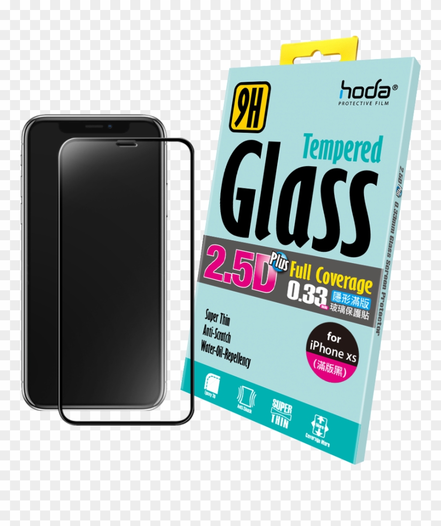 Screen Protector, Hoda 9h 2.5d Premium Full Coverage Clipart