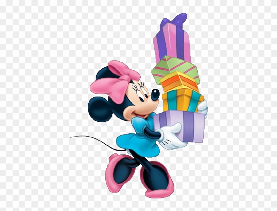 Minnie Mouse - Disney Christmas Clip Art - Png Download