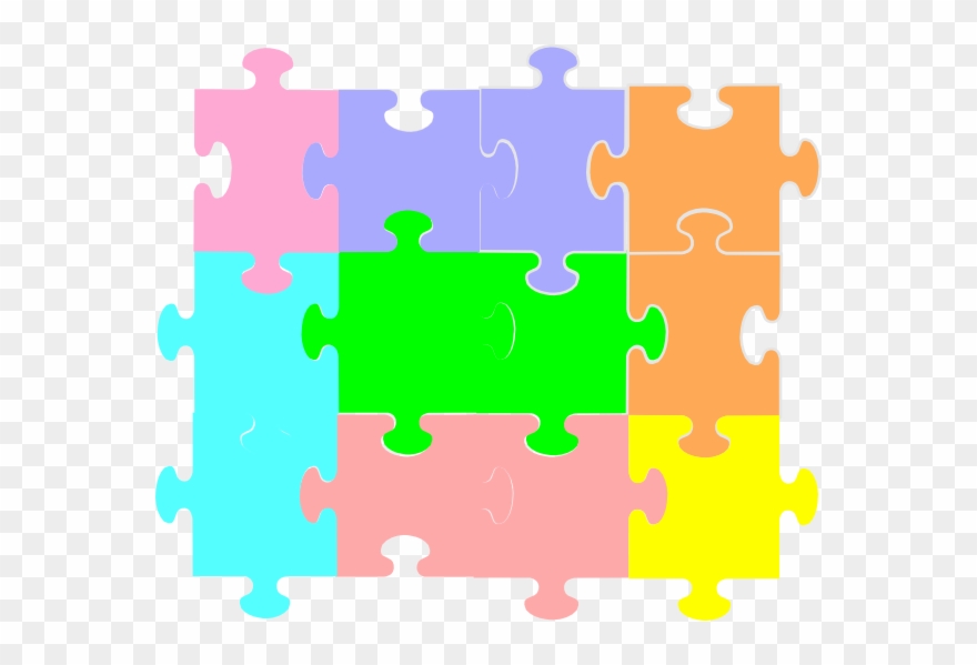 Jigsaw Puzzle Clip Art - Jigsaw Puzzle Clipart - Png Download