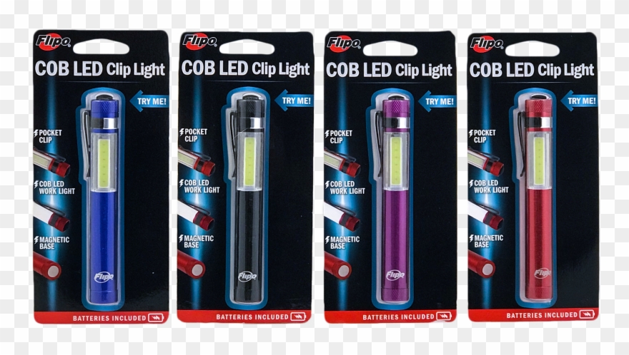 Clip Art Cob Led Pocket Light - Cylinder - Png Download