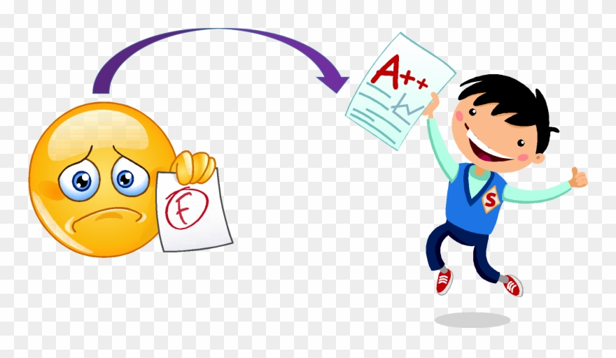 College Clipart Mba - Good Grades Vs Bad Grades - Png Download