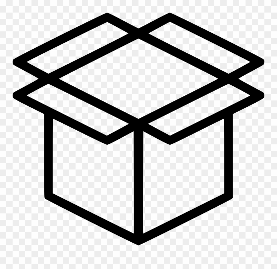 Vector Royalty Free Product Crate Package Parcel - Fa Fa Product Icon Clipart