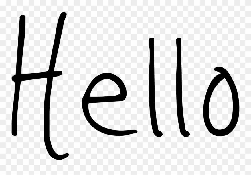 Hello Clip Art - Hello Cliparts - Png Download