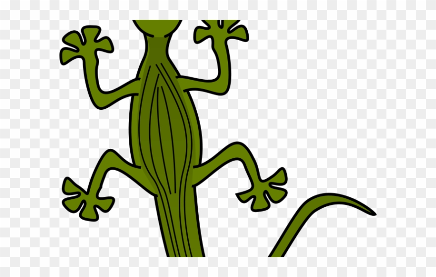 Lizard Clipart Creative Commons - Gecko Clipart - Png Download
