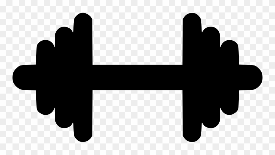 Gym Dumbbell Weight Strong Svg Png Icon Free Download - Gym Icon Png Clipart